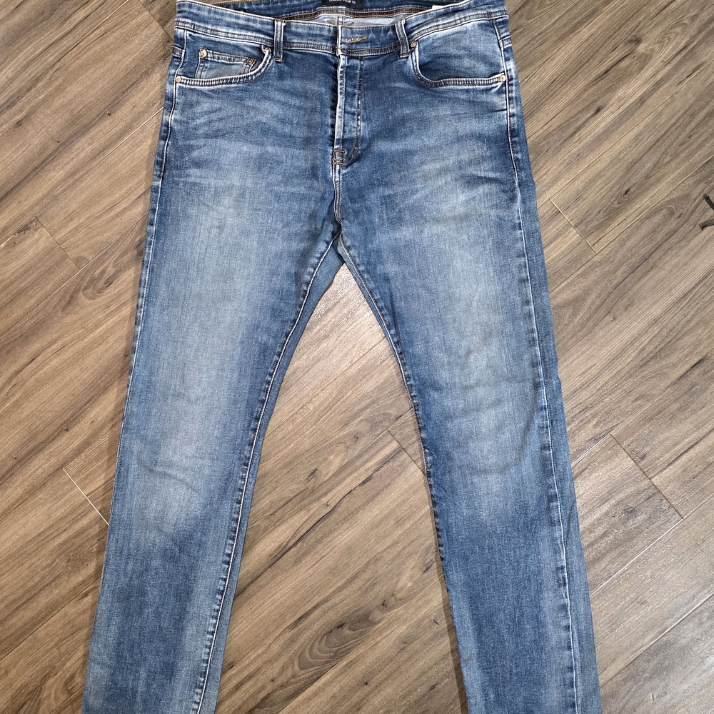 Men's Denim Slim Jeans in Classic Blue